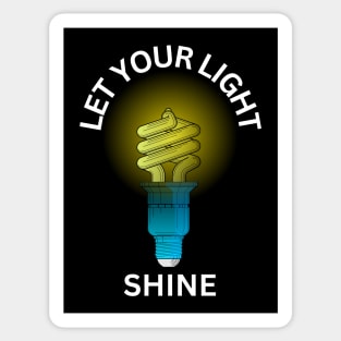 Let Your Light Shine Sticker